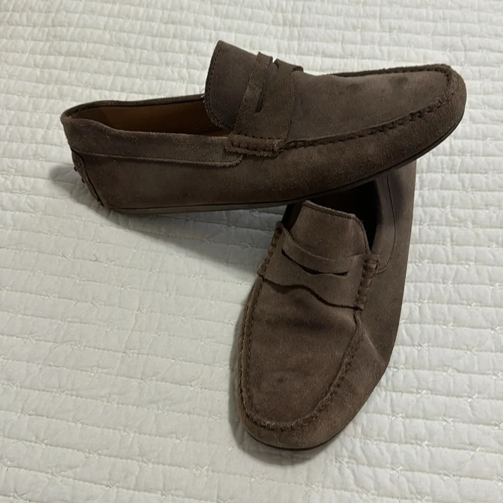 Jack Erwin suede loafers